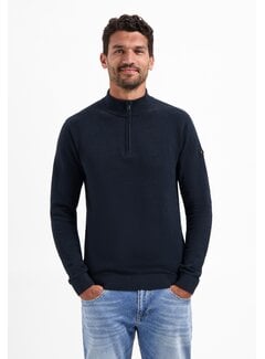No Excess No Excess Pullover Half Zip Plated Structure Knit Night (29230813SN - 078)