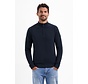 No Excess Pullover Half Zip Plated Structure Knit Night (29230813SN - 078)