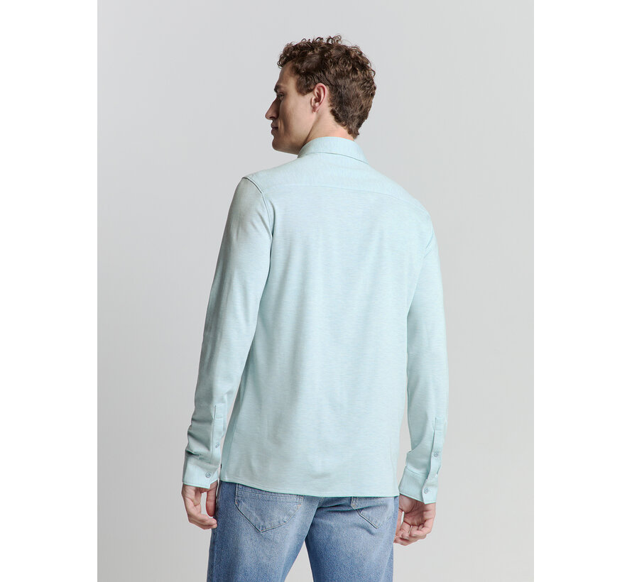 No Excess Shirt Jersey Melange Stretch Ice (27410180 - 151)
