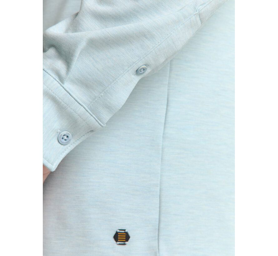 No Excess Shirt Jersey Melange Stretch Ice (27410180 - 151)