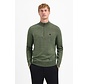 Pullover Half Zip 2 Coloured Melange Light Moss (29210885SN - 197)