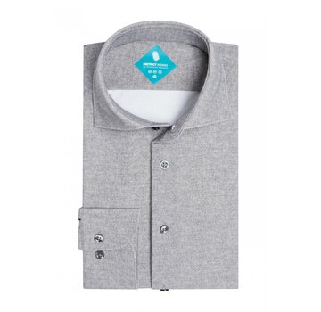 District Indigo District Indigo Overhemd Pique Performance Mel. Antra (7.42.025.776 - 024)