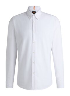 HUGO BOSS Orange Overhemd Rickert Regular Fit White (50519707 - 100)