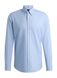 HUGO BOSS Orange Overhemd Rickert Regular Fit Open Blue (50519707 - 460)