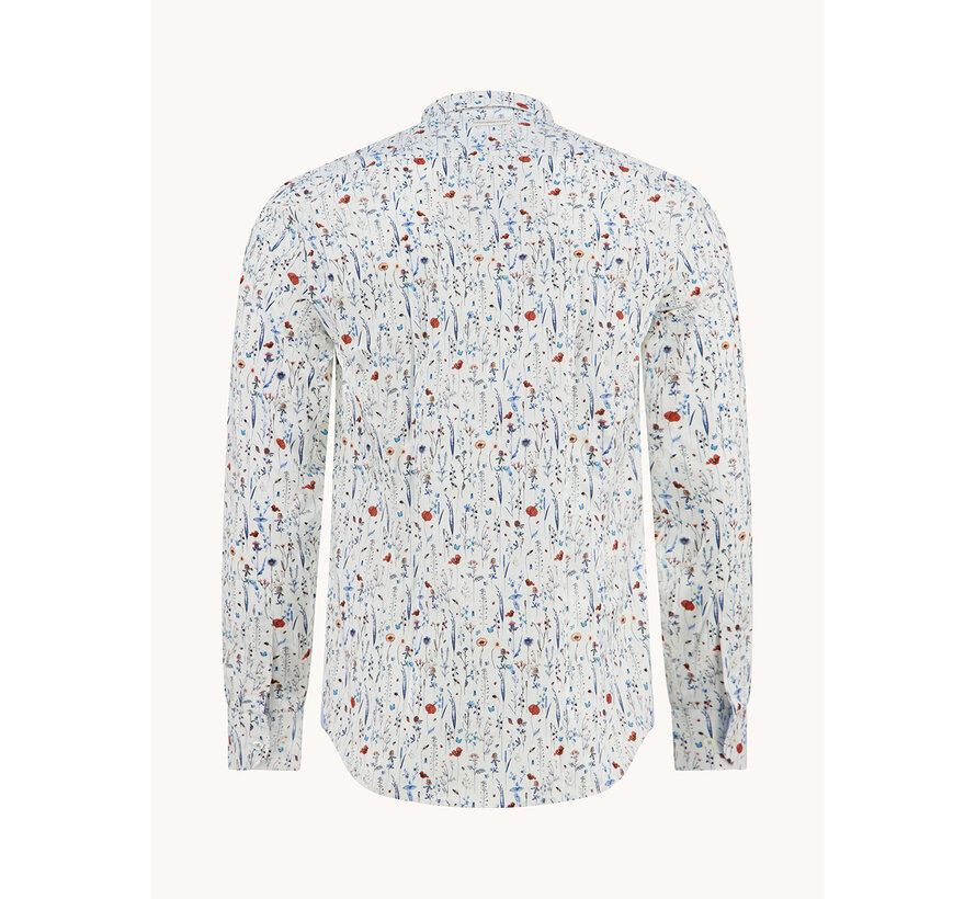 A Fish Named Fred Overhemd Shirt Wild Flowers Multicolor (33.003 - 073)