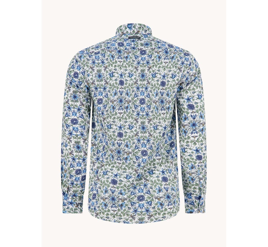 A Fish Named Fred Overhemd Shirt Art Nouveau Thyme (33.007 - 312)