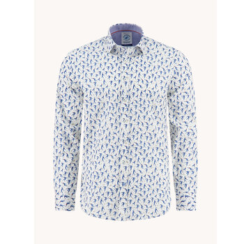 A Fish Named Fred A Fish Named Fred Overhemd Shirt Dancing Offwhite (33.015 - 101)