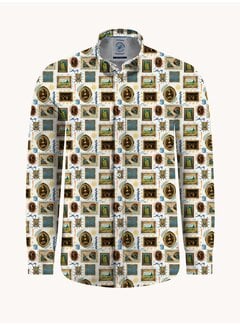 A Fish Named Fred Overhemd Shirt Portret Multicolor All Color (33.036 - 073)