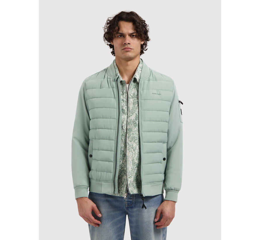 Pure Path Jas Padded Softshell Jacket Army Green (26010401 - 10)