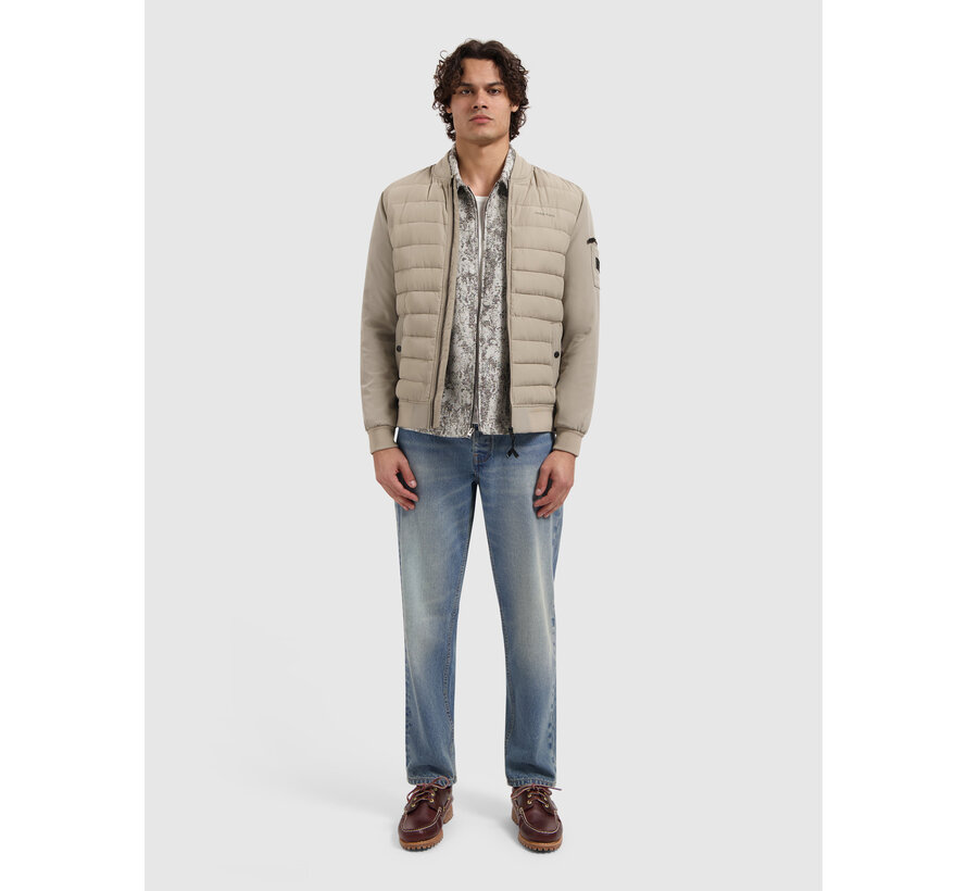 Jas Padded Softshell Jacket Sand (26010401 - 46)