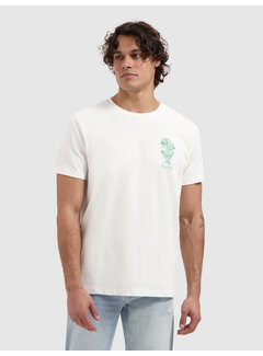 Pure Path T-shirt Embroidered Vase Off White (26010106 - 45)