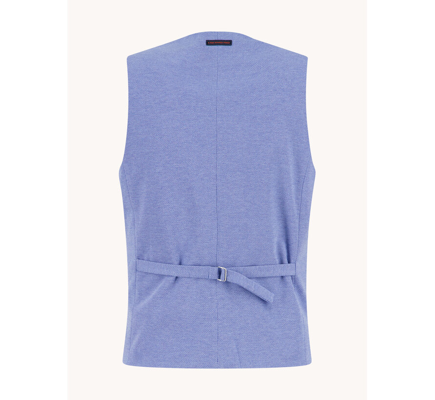 Gilet Waistcoat Melange Pique Light Blue (33.134 - 610)