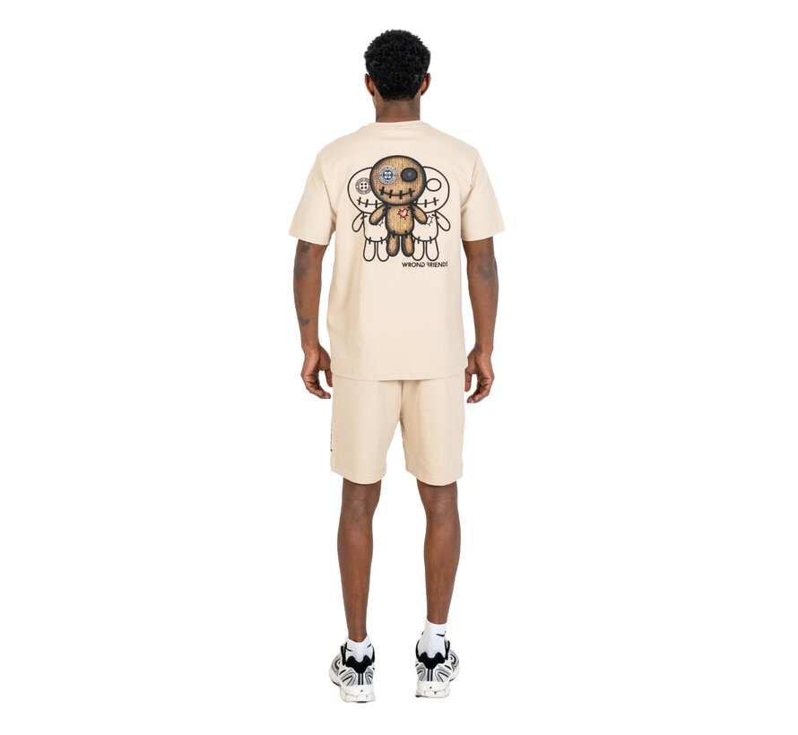Wrong Friends T-shirt Maupin Beige (WF1071)