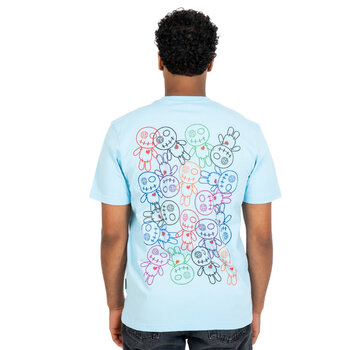 Wrong Friends T-shirt Bellevue Light Blue (WF1218)