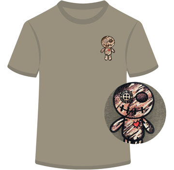 Wrong Friends T-shirt Cabri Khaki (WF1221)