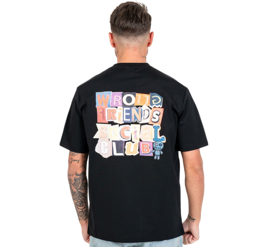 T-shirt Social Club Black (WF1229)