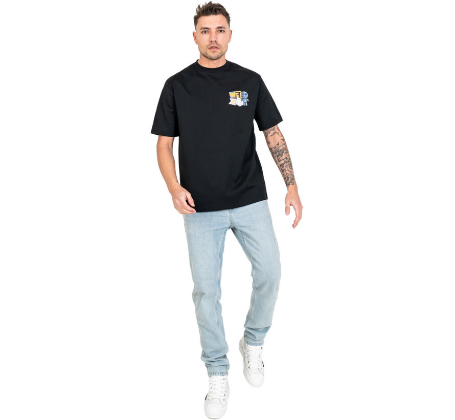 T-shirt Social Club Black (WF1229)