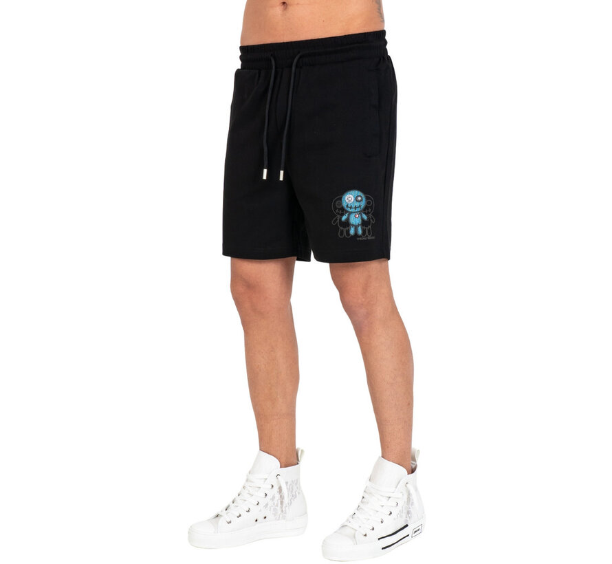 Wrong Friends Sweat Short Maupin Black (WF1313)