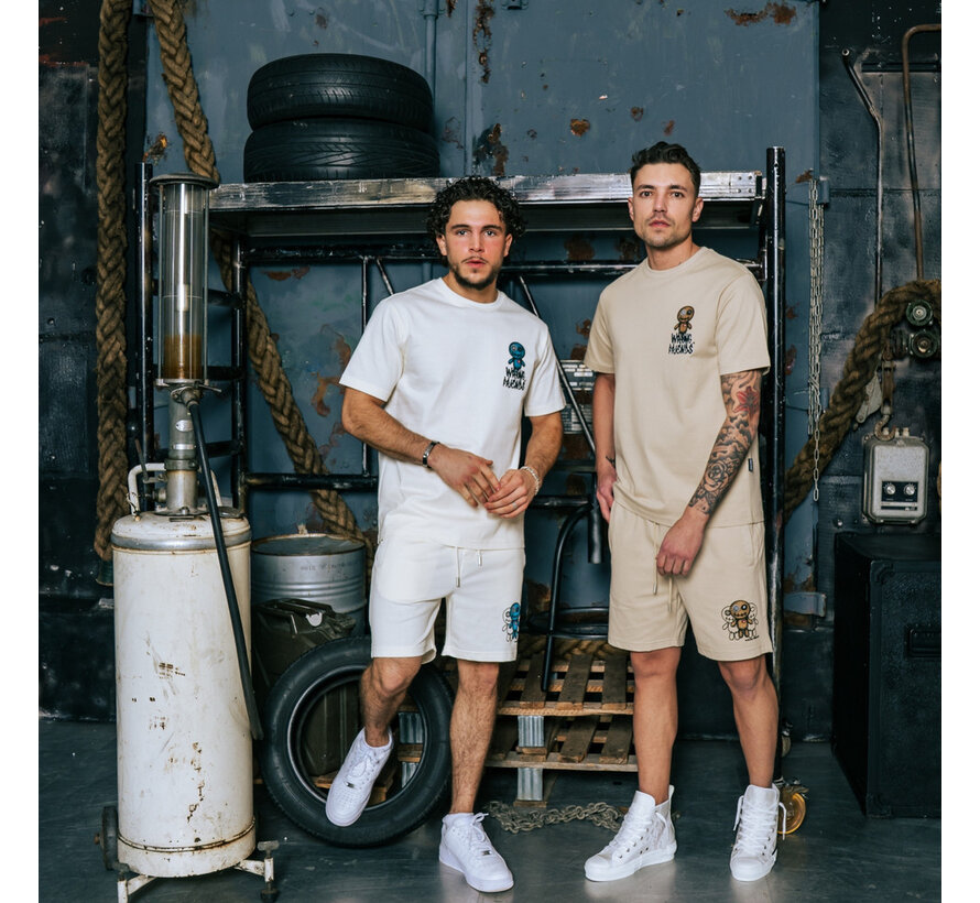 Wrong Friends Sweat Short Maupin Beige (WF1313)