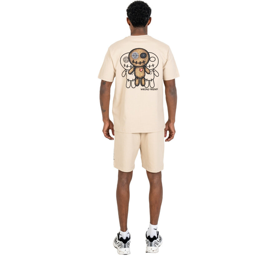 Wrong Friends Sweat Short Maupin Beige (WF1313)