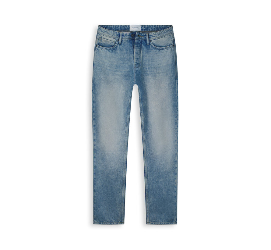 Pure Path Jeans The Eric Regular Fit Denim Blue Green (W3016)