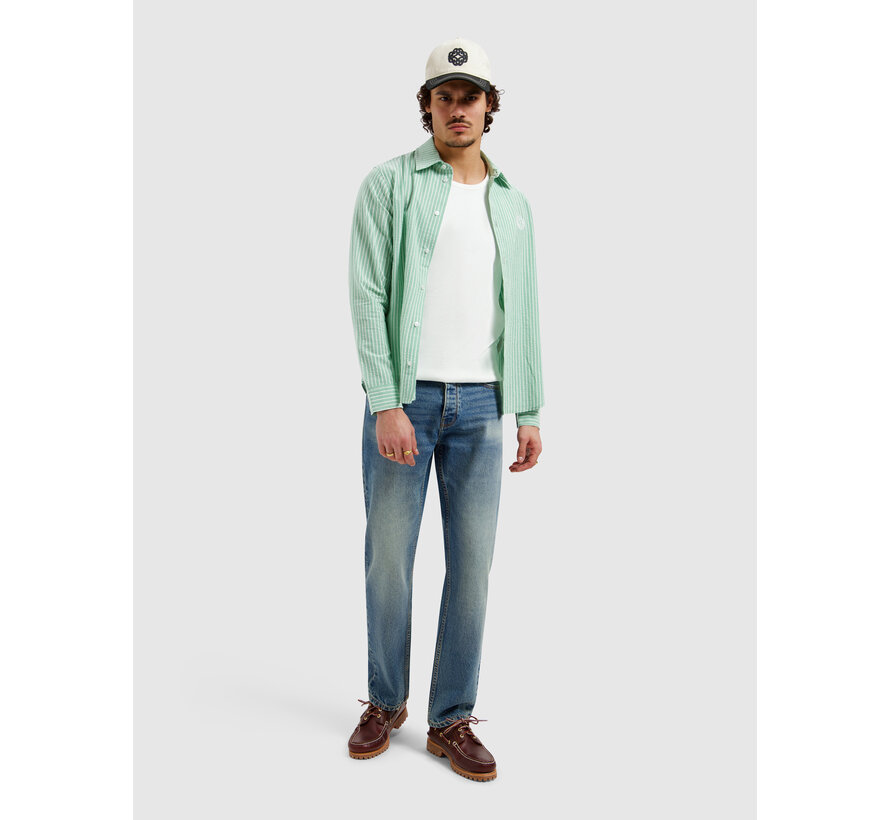 Pure Path Jeans The Eric Regular Fit Denim Blue Green (W3016)