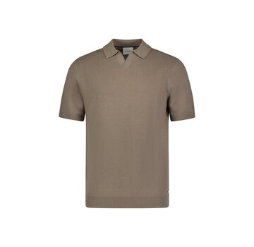 Roy Robson Knitted Polo Brown ( 091 16855 1279500 - A230)