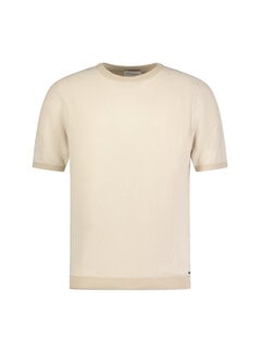 Roy Robson Knitted T-shirt Light Brown (091 16865 1279400 - A250)