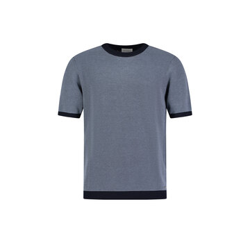 Roy Robson Knitted T-shirt Dark Blue (091 16865 1279400 - A401)
