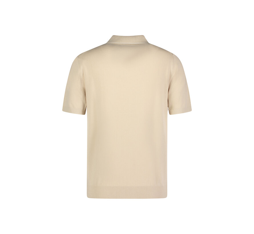 Knitted Polo Light Brown (091 16866 1279200 - A250)