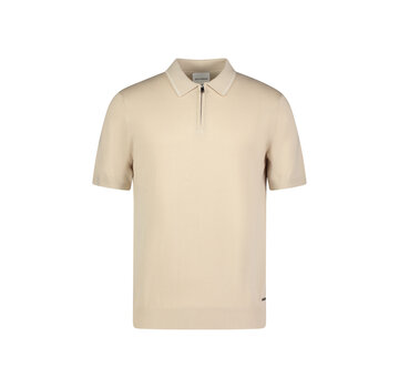Roy Robson Knitted Polo Light Brown (091 16866 1279200 - A250)