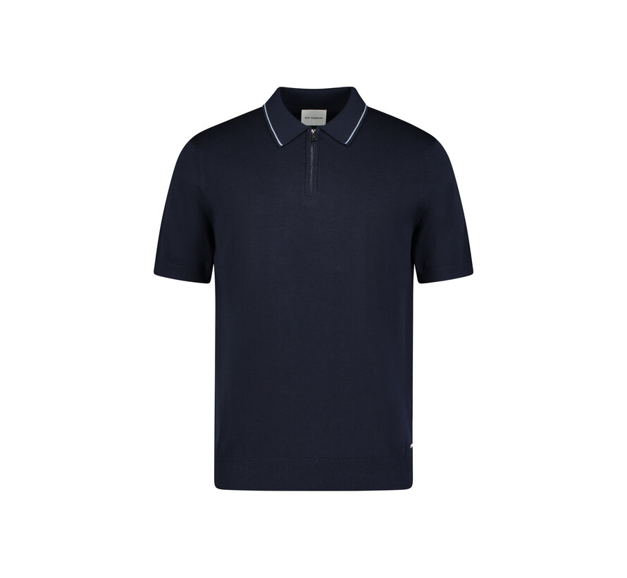 Knitted Polo Dark Blue (091 16866 1279200 - A401)