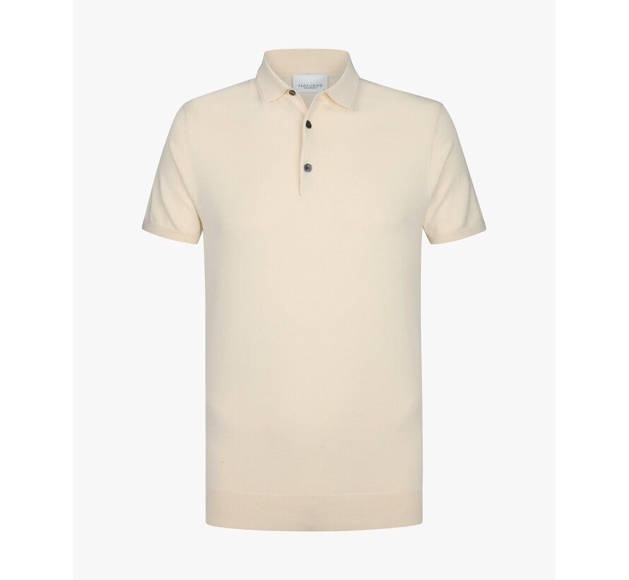 Profuomo Polo Luxury Basic Off White (PP2D00001D)