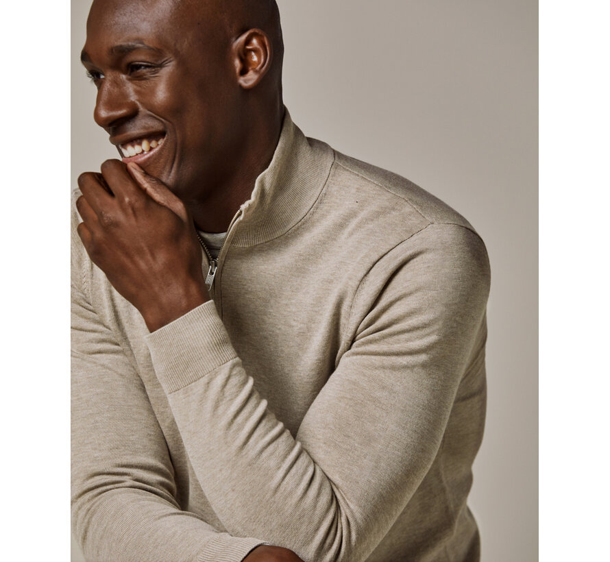 Pullover Halfzip Beige (PP2J00010C)