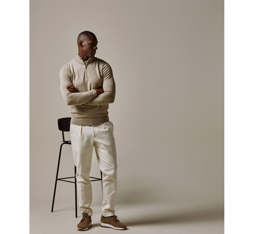 Pullover Halfzip Beige (PP2J00010C)