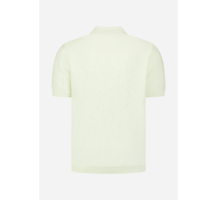 No Excess Polo Pullover Short Sleeve Slub Seagreen (31240263SN - 057)