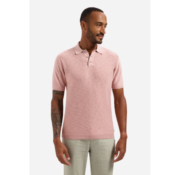 No Excess No Excess Polo Pullover Short Sleeve Slub Light Mauve (31240263SN - 346)