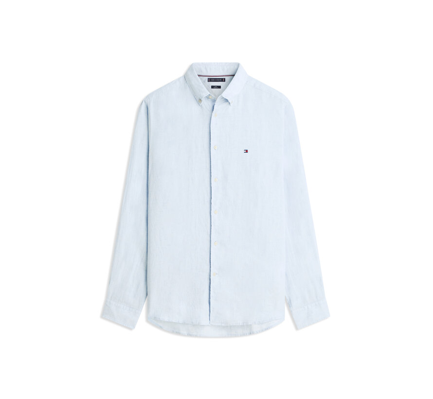 Overhemd 100% Linnen Breezy Blue (MW0MW41530 - C10)