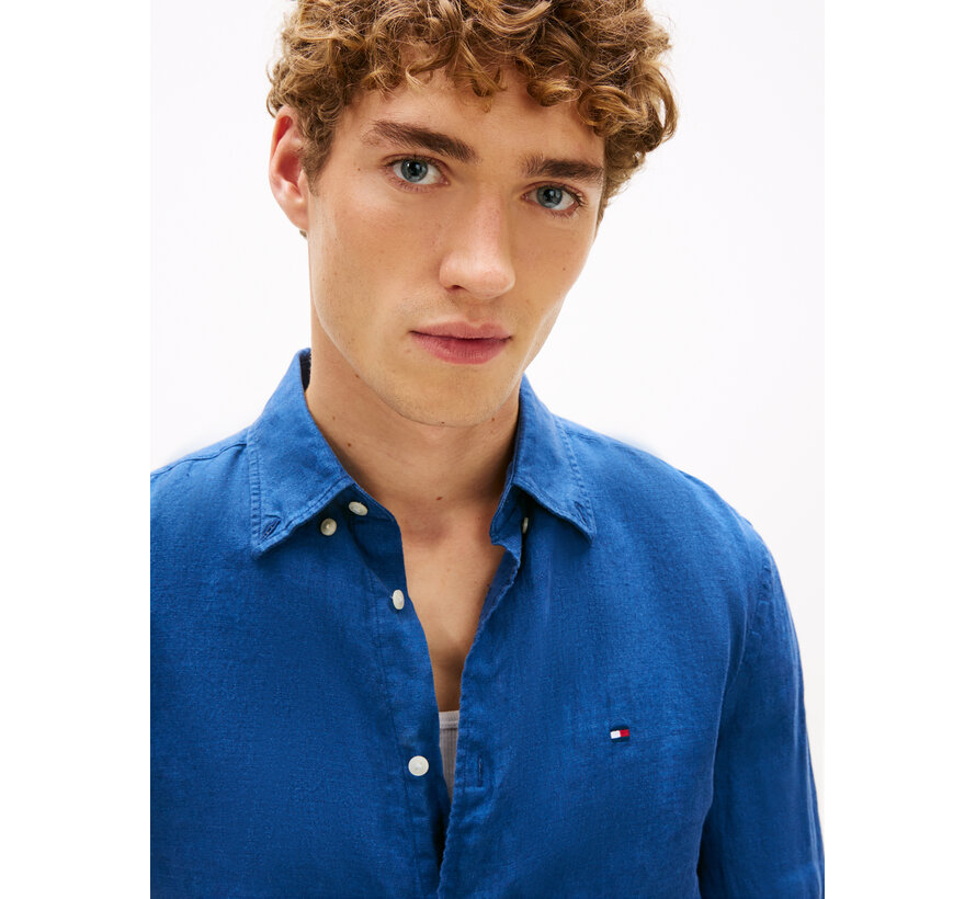Overhemd 100% Linnen Blue Jeans (MW0MW41530 - C3I)