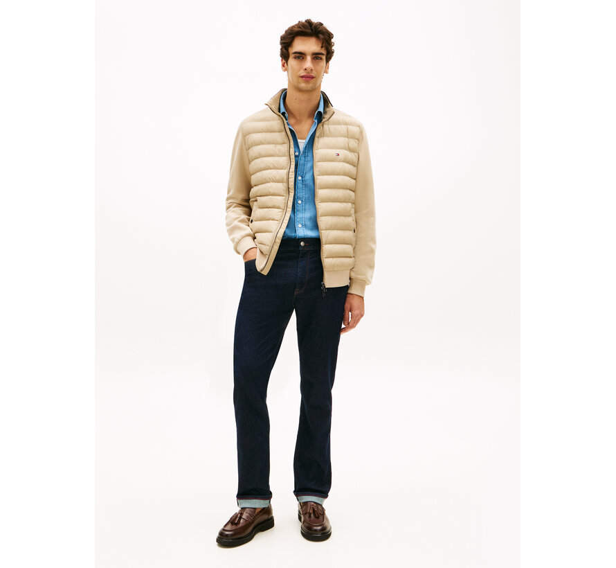 Hybride Jacket Mix Media Sandalwood (MW0MW41329 - RBT)