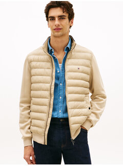 Tommy Hilfiger Hybride Jacket Mix Media Sandalwood (MW0MW41329 - RBT)