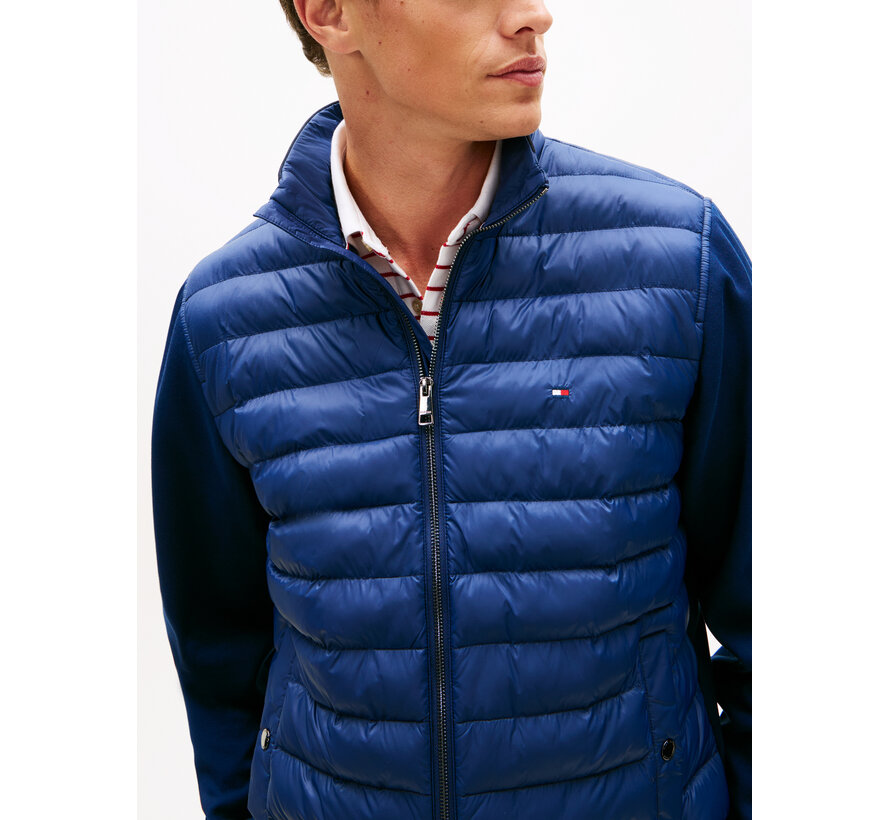 Hybride Jacket Mix Media Carbon Navy (MW0MW41329 - DCC)