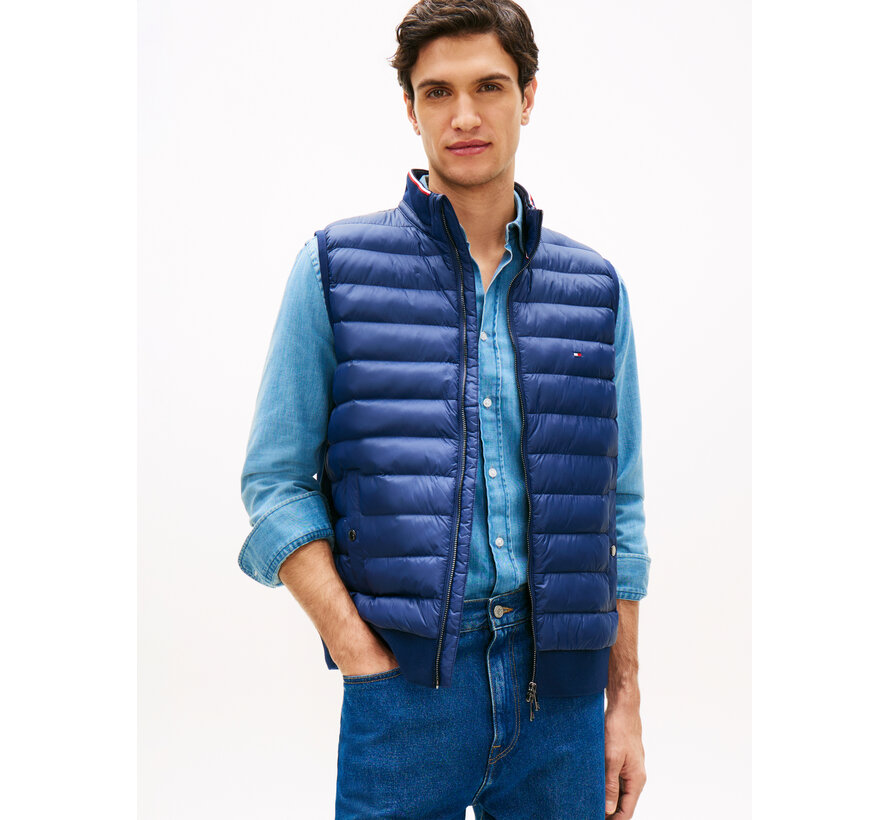 Bodywarmer Mix Media Carbon Navy (MW0MW41441 - DCC)