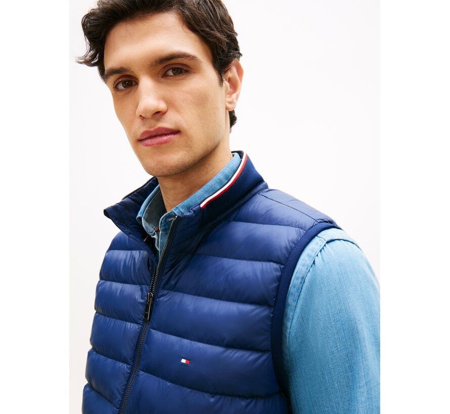 Tommy Hilfiger Bodywarmer Mix Media Carbon Navy (MW0MW41441 - DCC)