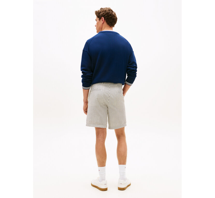 Tommy Hilfiger Chino Short Dover Seersucker  Desert Sky / Ecru (MW0MW42359 - 0A6)