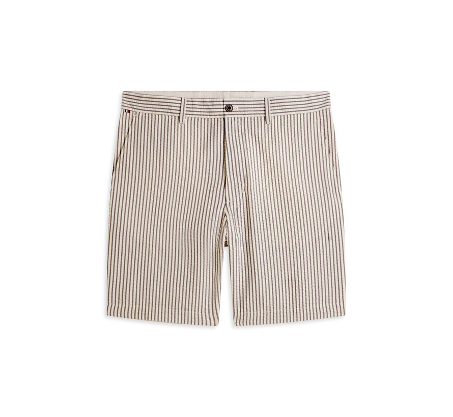 Tommy Hilfiger Chino Short Dover Seersucker  Desert Sky / Ecru (MW0MW42359 - 0A6)