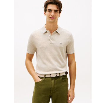 Tommy Hilfiger Knitted Polo Regular Fit Sandalwood (MW0MW37396 - RE5)