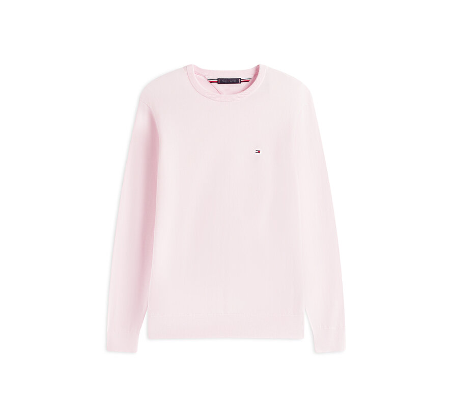 Pullover Flag Embroidery Crew Neck Pink (MW0MW39999 - TPB)
