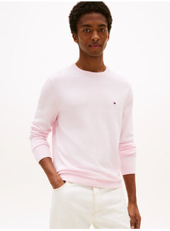 Tommy Hilfiger Tommy Hilfiger Pullover Flag Embroidery Crew Neck Pink (MW0MW39999 - TPB)