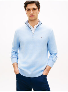 Tommy Hilfiger Pullover Half-Zip Mock Neck Jumper Vessel Blue (MW0MW37331 - DP5)